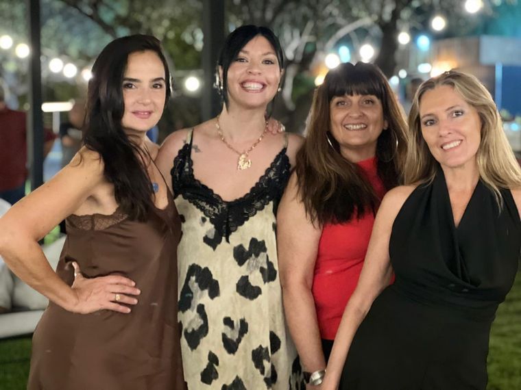 Clara Portabella, Careli Bermejo, Alejandra Fonzalida y Laura Romano. Clara Portabella, Careli Bermejo, Alejandra Fonzalida y Laura Romano.