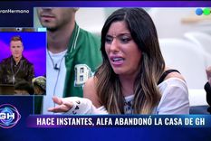 Catalina se expresó sobre la salida de Alfa. Foto: Captura de pantalla Youtube Gran Hermano Argentina.