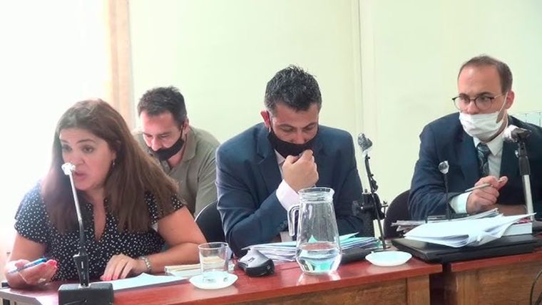 Imágenes documentales de uno de los juicios por el caso de Paula Toledo. Imágenes documentales de uno de los juicios por el caso de Paula Toledo.