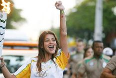 el descargo de calu rivero por la polemica antorcha olimpica