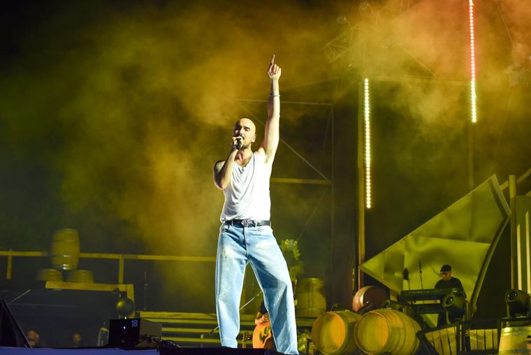 Abel hizo estallar la última noche. Foto: Maru Mena/ MDZ