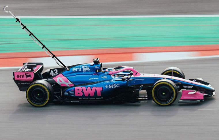 Franco Colapinto se ubica 9° en la práctica del GP de Miami a falta de 30 minutos para el final.