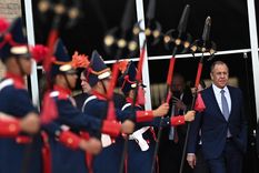 El ministro de Relaciones Exteriores de Rusia, Serguéi Lavrov Foto: EFE