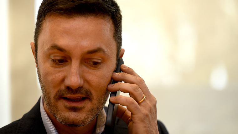 Luis Petri se mostró furioso por la aprobación del pliego de Figueroa Foto: Walter Moreno / MDZ