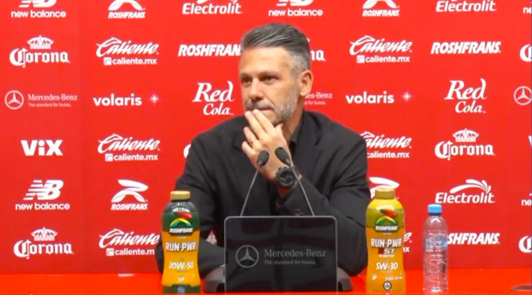 Demichelis y un elogio que no podría haber previsto. Foto: Captura