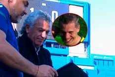 Gorosito dejó un momento gracioso en el gol anulado a Vélez contra Gimnasia.
