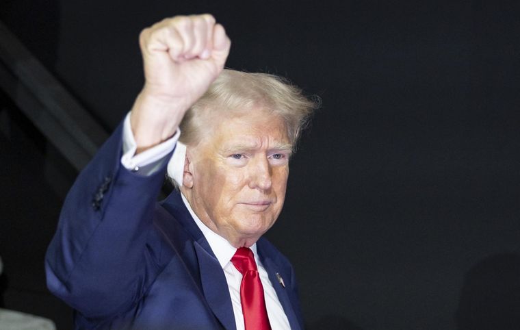 Trump busca retornar al cargo de presidente de EEUU. Foto: EFE
