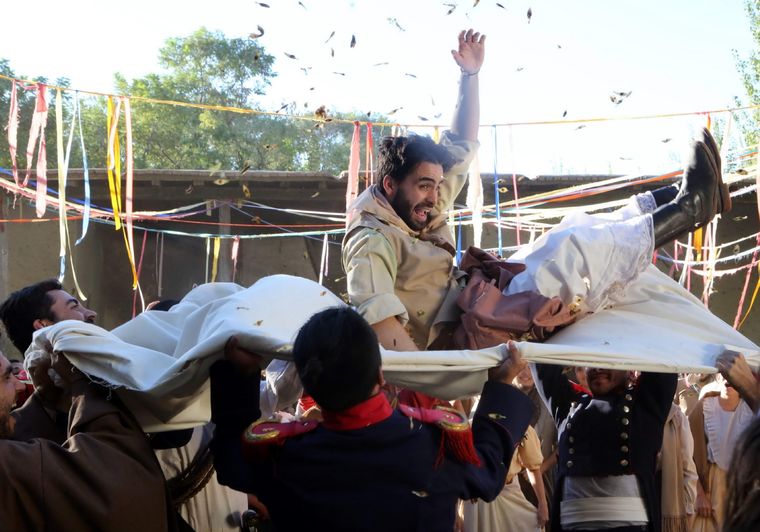 Una escena del film de la Vendimia 2021.