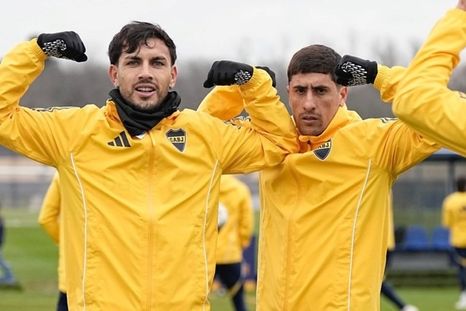 Paredes explotó contra Merentiel en pleno Boca-San Lorenzo: el motivo