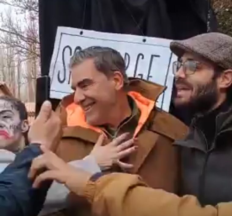 Vadillo y Fugazzotto vivieron un incómodo momento en Uspallata