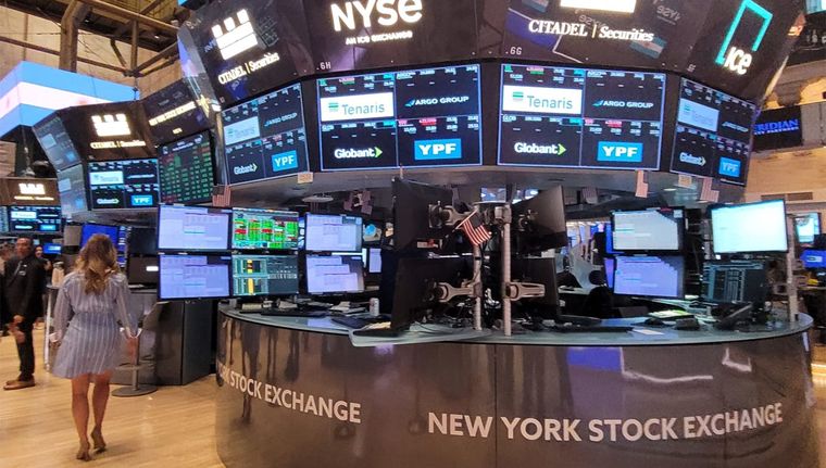 Algunas acciones argentinas comenzaron la jornada con caídas superiores al 5% en Nueva York Foto: Flavia Seva