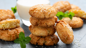 Galletas de coco irresistibles: la receta casera fácil que conquista la merienda Galletas de coco irresistibles: la receta casera fácil que conquista la merienda