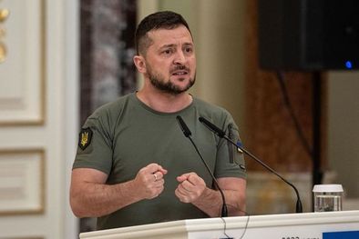 MDZol | Zelensky afirma que la alianza con la OTAN ya es una realidad en los hechos. Foto: GETTY IMAGES