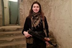 Todo lo que amo está aquí, así que no puedo irme de Kiev y lucharé si es necesario, dice Yaryna Arieva. Foto: YARYNA ARIEVA