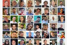 los 20 rehenes liberados por hamas como parte del acuerdo de cese al fuego con israel