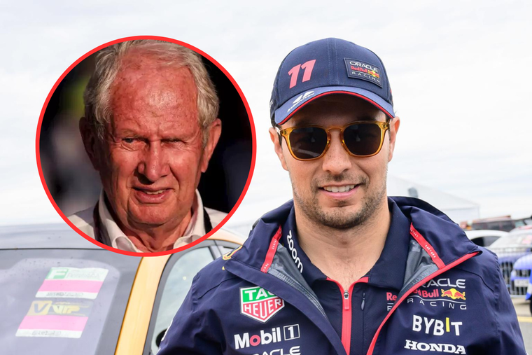 Checo Pérez recibió el respaldo de Red Bull tras una buena remontada en Silverstone Foto: EFE