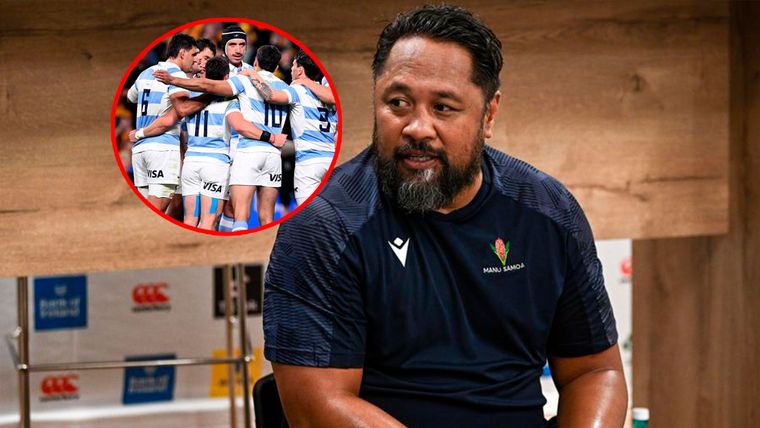 El DT de Samoa, Mapusua, reconoció el punto a trabajar para vencer a Los Pumas Foto: Sportsfile