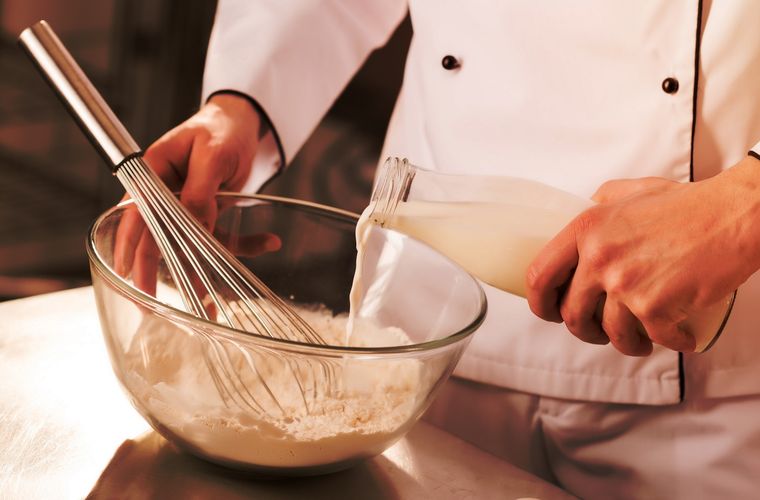Estas galletas de leche se hacen con fécula de maíz. Foto: Shutterstock