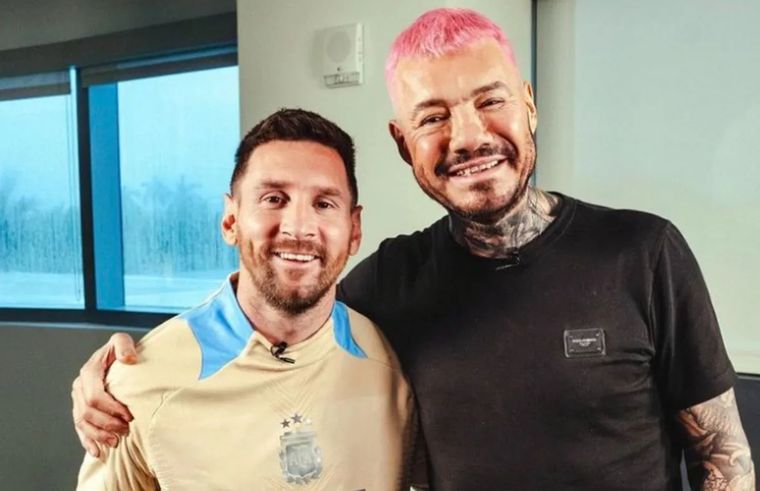 Furor por la entrevista de Marcelo Tinelli a Lionel Messi Foto: Instagram @marcelotinelli