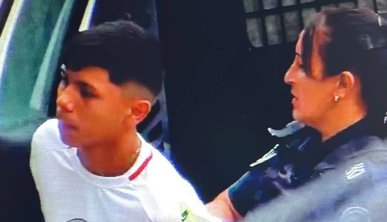 El menor de edad detenido tiene 16 años. Foto: Policía bonaerense