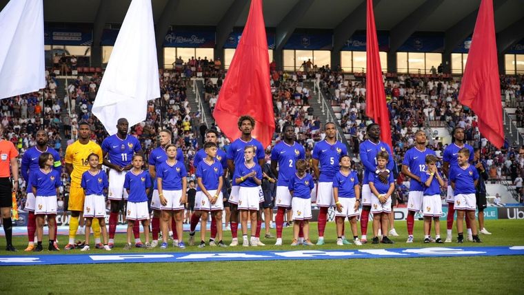 Argentina contra todos: chocará con Francia en Francia. Foto: @equipedefrance