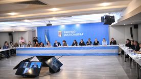 Cristina Kirchner encabezó la reunión del PJ Foto: PJ