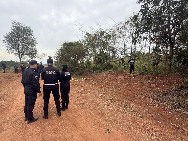 El cadáver de la mujer brasileña fue hallado en el paraje Juan Manuel de Rosas.&nbsp;