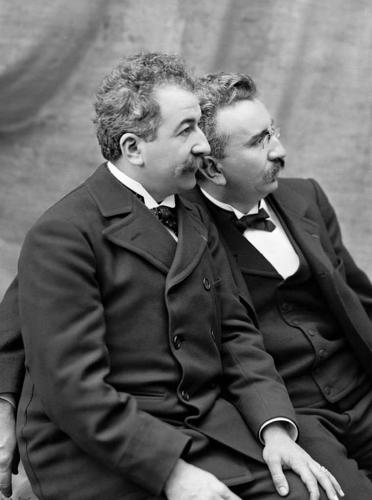 Los hermanos Lumière. Los hermanos Lumière.