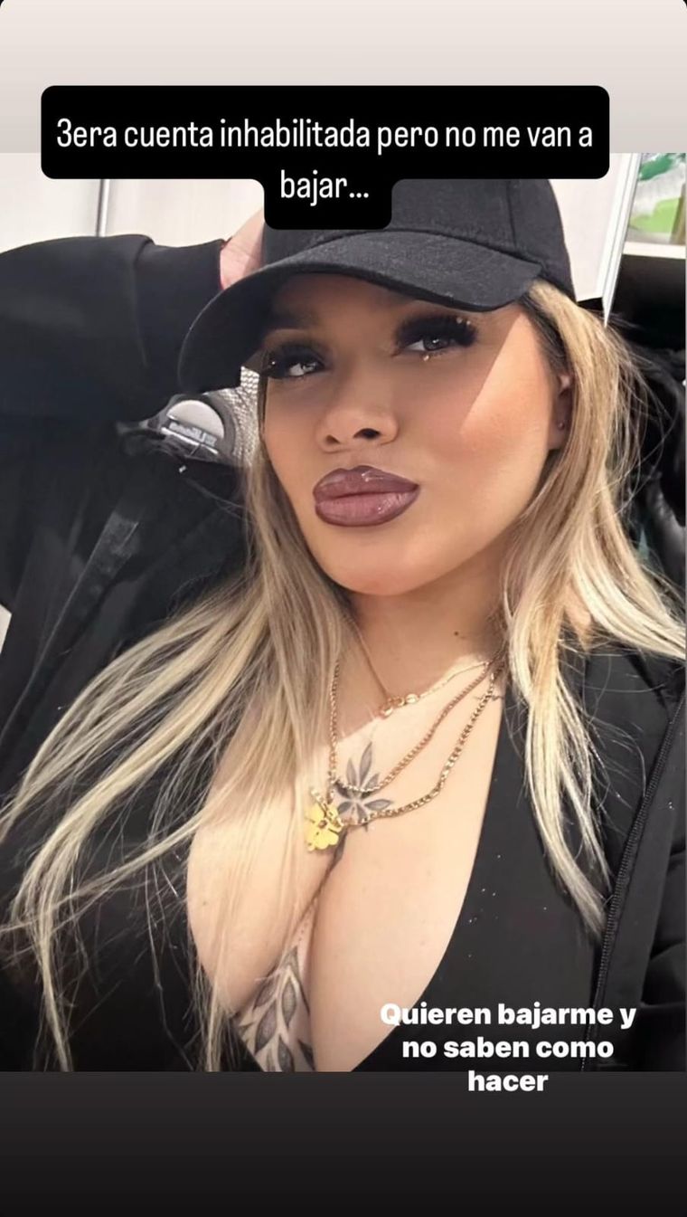 Morena Rial le da batalla a las constantes cancelaciones que sufrió en su cuenta de Instagram. Morena Rial le da batalla a las constantes cancelaciones que sufrió en su cuenta de Instagram.