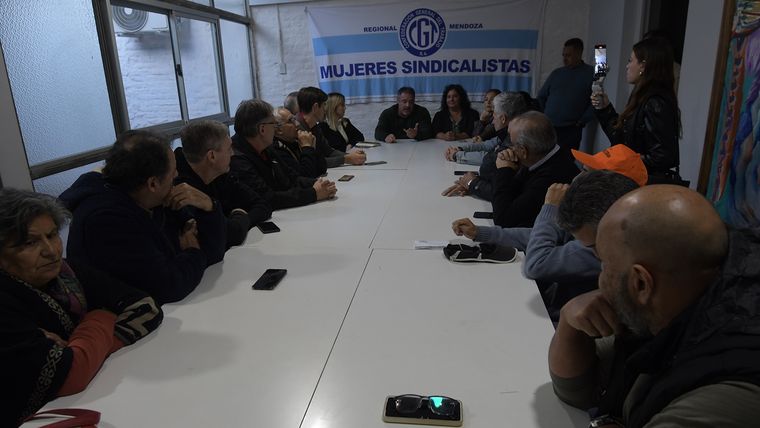 Encuentro del PJ en la CGT. Imagen de Archivo Encuentro del PJ en la CGT. Imagen de Archivo