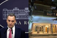 El departamento de Manuel Adorni en Caballito.