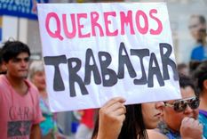 Crece el desempleo.
