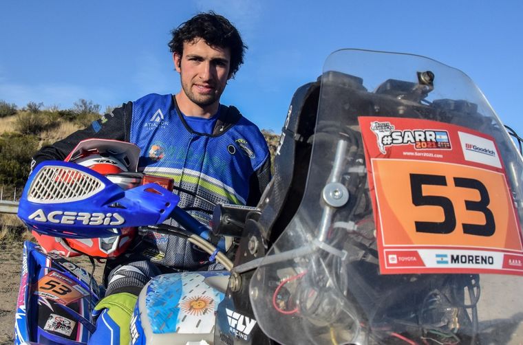 Francisco Moreno correrá su primera Dakar. Foto: Prensa Francisco Moreno