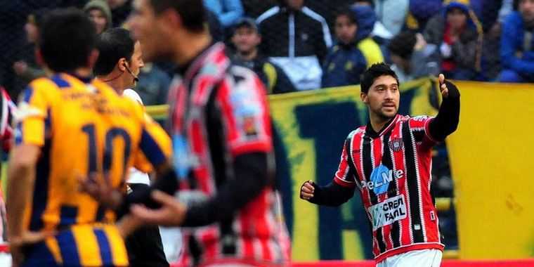 Ereros festeja su gol. Foto: web