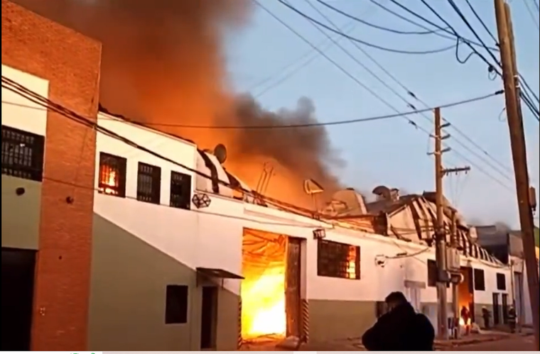 El siniestro tuvo lugar en la pañalera ubicada en Alvear al 3788