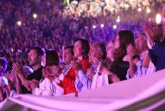 El palco de los invitados de Vendimia en la edición 2024. Foto: Santiago Tagua/MDZ