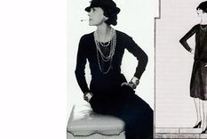 El conocido pequeño vestido negro de Cocó Chanel es de 1926. Foto: wixstatic.com