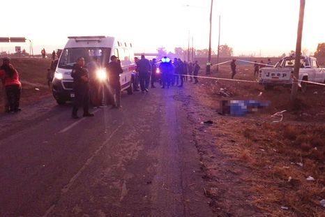 Madre e hija iban en bicicleta cuando fueron atropelladas Foto: Ministerio de Seguridad
