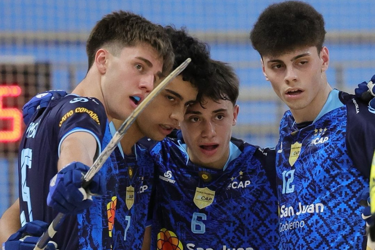 Argentina cosechó el segundo triunfo al hilo en Italia. Foto: World Roller Games