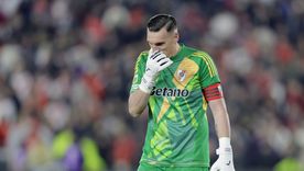 Las lesiones persiguen a Armani en este inicio de 2026. Foto: Fotobaires Las lesiones persiguen a Armani en este inicio de 2026. Foto: Fotobaires