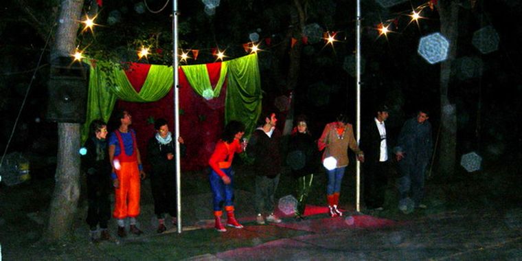 Talleres y muestras de circo en Tupungato.