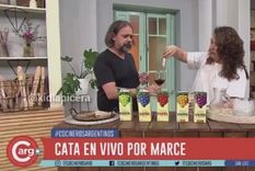 Captura de pantalla de un momento de la comentada cata.