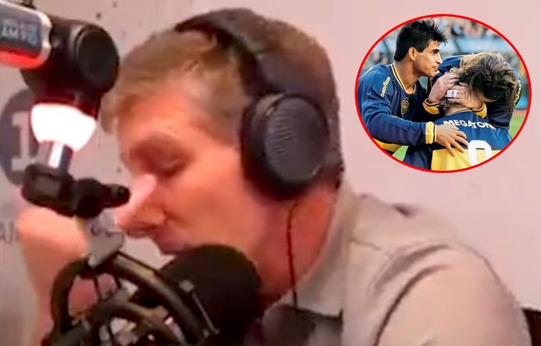 Palermo no pudo ocultar su emoción al acordarse de Maradona y los gestos que Diego tuvo con él.
