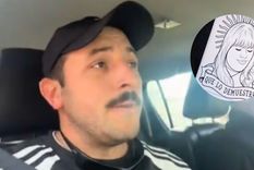 Guido Focaccia cumplió con su palabra tras la clasificación de la Selección Argentina a la gran final. / Captura tiktok