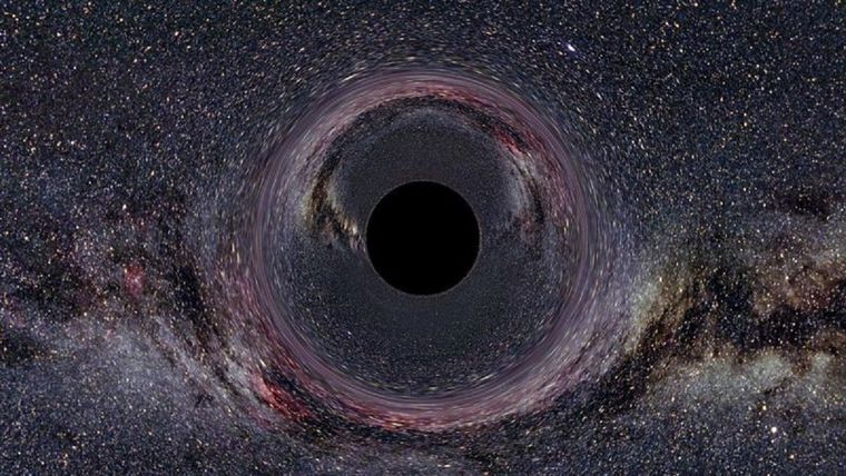 Los agujeros negros se pueden detectar a partir de ondas gravitacionales. Foto: GETTY IMAGES