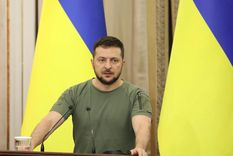 El jefe de Estado ucraniano confirmó que vendrá a la Argentina Foto: EFE