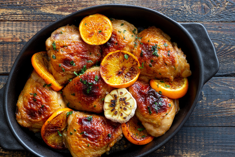 Esta receta de pollo a la naranja es ideal para impresionar sin dificultades