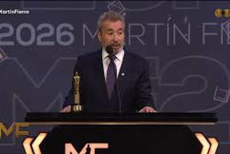 Daniel Vila interpeló a Javier Milei desde los premios Martín Fierro. Foto: captura de video Telefe. Daniel Vila interpeló a Javier Milei desde los premios Martín Fierro. Foto: captura de video Telefe.