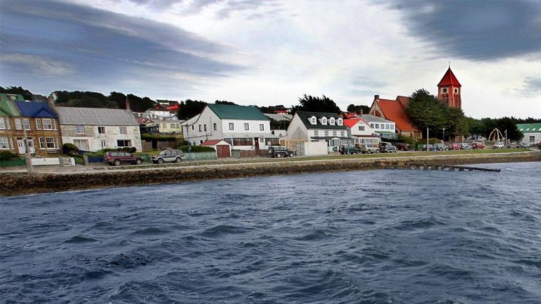 Puerto Argentino, capital de las Islas Malvinas Foto: Archivo MDZ