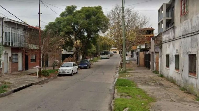 El lugar donde se produjo el insólito hecho.